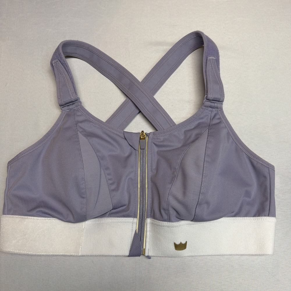 Shefit Ultimate Sports Bra 3Luxe purple wireless adjustable sports bra
